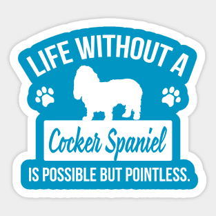 Cocker Spaniel Sticker